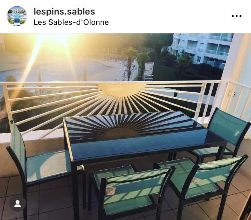 Les Pins - 3 pièces - Vue sur piscine - 600m mer - Les Sables d'Olonne