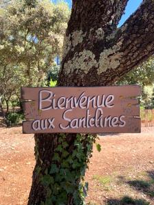 Appartement LES SANTOLINES - Studio à la campagne gattigues 132 chemin les hauts de lacre 30700 Aigaliers Languedoc-Roussillon