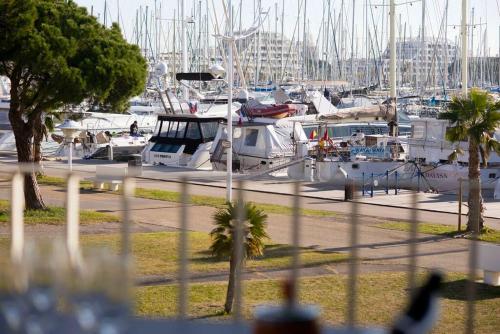 *Les Terrasses du Port *Vue Port*Proche plage*Wifi