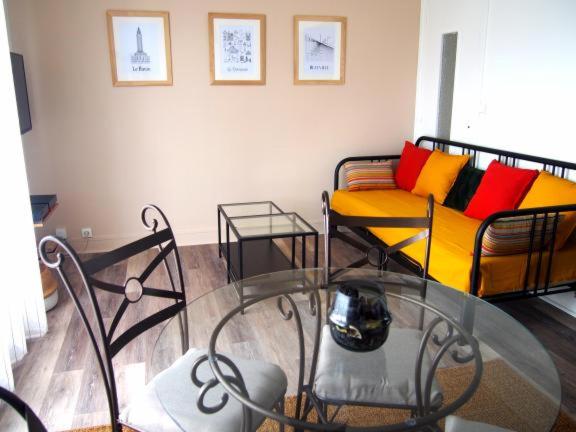 #LH: appartement cosy 2 pieces, vue mer - quartier St Vincent 2 Passage Duflo, 76600 Le Havre