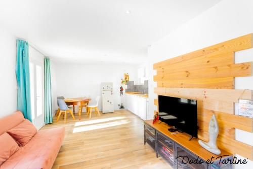 Likeable and large studio with AC - Dodo et Tartine