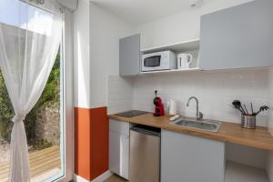 Limestra - Studio rénové avec terrasse privative en hypercentre lit simple