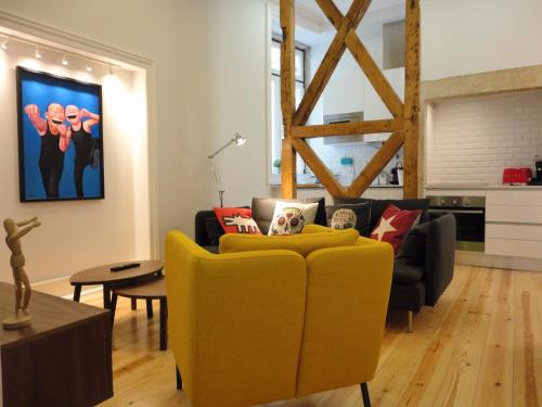 Lisbon Center Modern Art Apartment