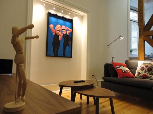 Lisbon Center Modern Art Apartment