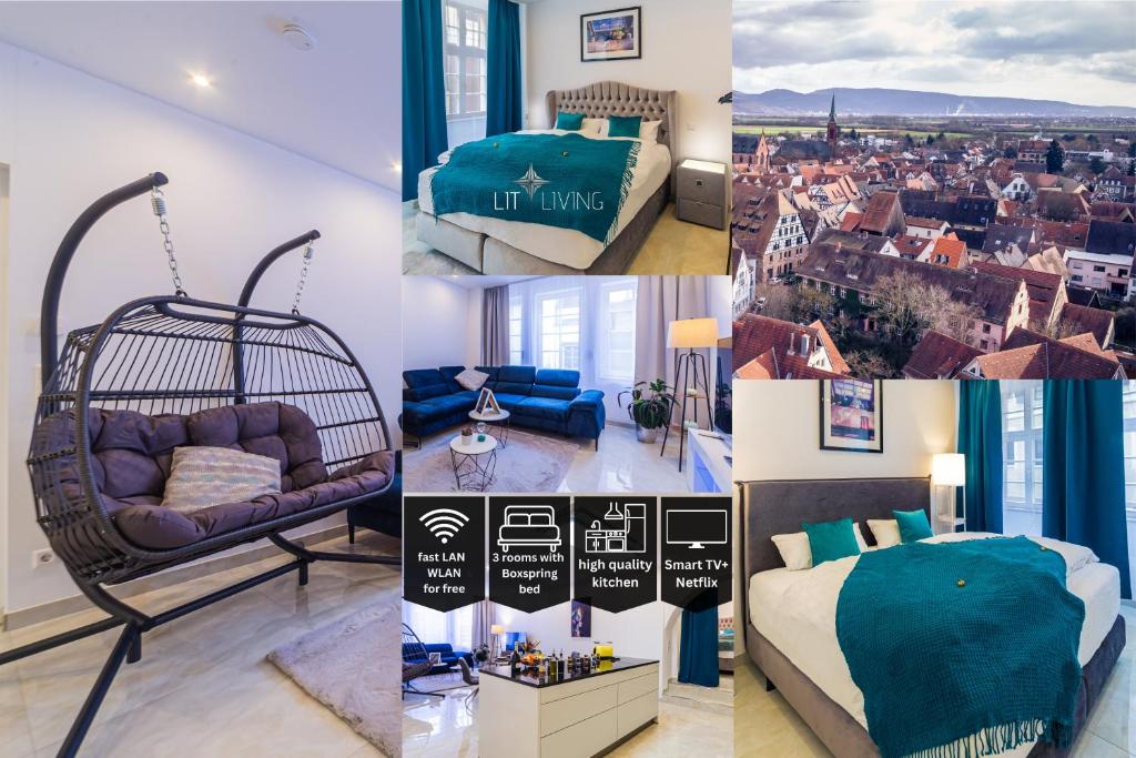 Lit Living: Luxury - Box Spring - Zwischen MA und HD - Netflix - 8 Personen 8 Färbergasse EG, 68526 Ladenburg