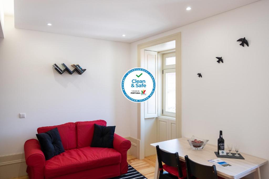 Appartement Lively Getaway Apartment Rua de Cedofeita, 68 - 2nd Floor 4050-172 Porto