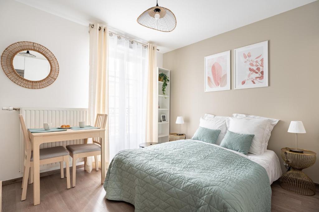 Liz Appart – Magnifique studio au pied de Disney et Val d’Europe Appartement A1-103E bis 5 Rue de la Méditerranée, 77700 Serris