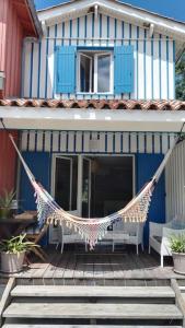 Appartement Location vacances duplex cabane bassin d'Arcachon 16 Rue du Port 33470 Le Teich Aquitaine