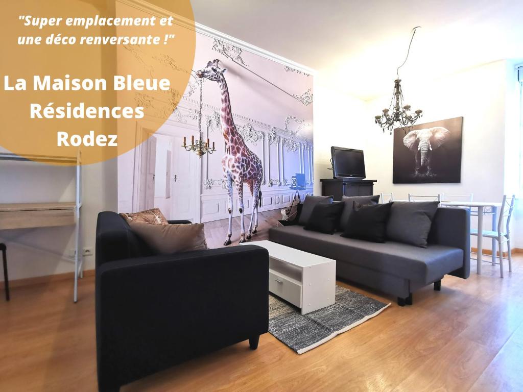 Appartement Lodge ruthénois au coeur de la citée de Rodez 1er étage 25 Rue du Bal 12000 Rodez