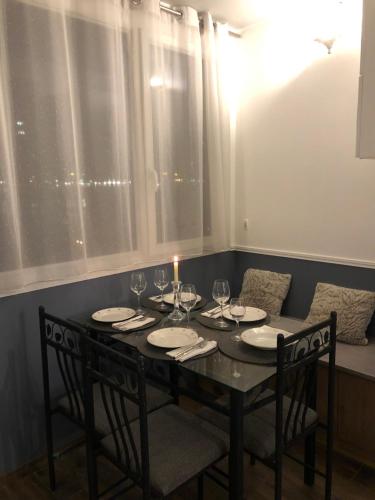 Loft 5 places with view on Eiffel Tower