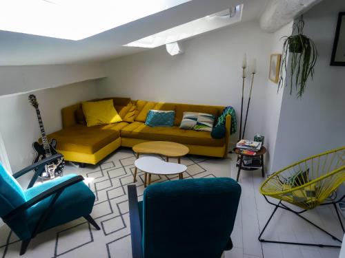 Loft au coeur de Sete - parking privé - Coté canaux