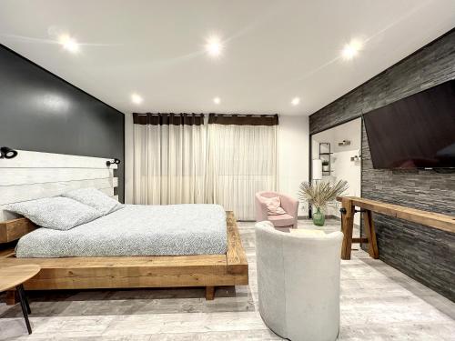 Loft avec jacuzzi et sauna