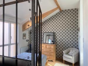 Loft avec terrasse sans vis a vis à 3km du circuit avec garage au calme