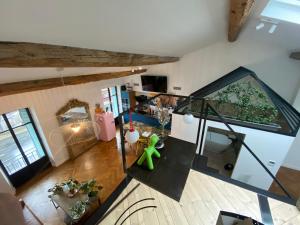 Loft avec vue panoramique sur la cité médiévale