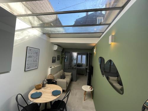 Loft central climatisé avec verrière