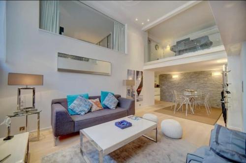 Loft coeur de Cannes 150 m2, central 2mn croisette 5mn palais des festivals