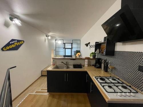 Loft confortable- 2 pers - proche gare part dieu