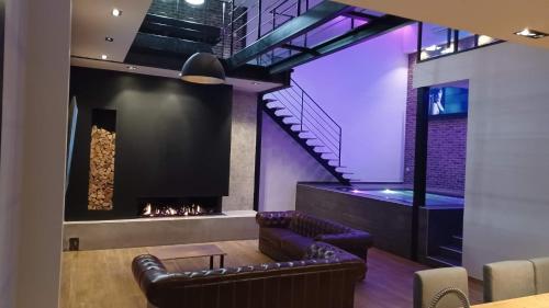 loft d architecte spa sauna billard 12 places ultra contemporain