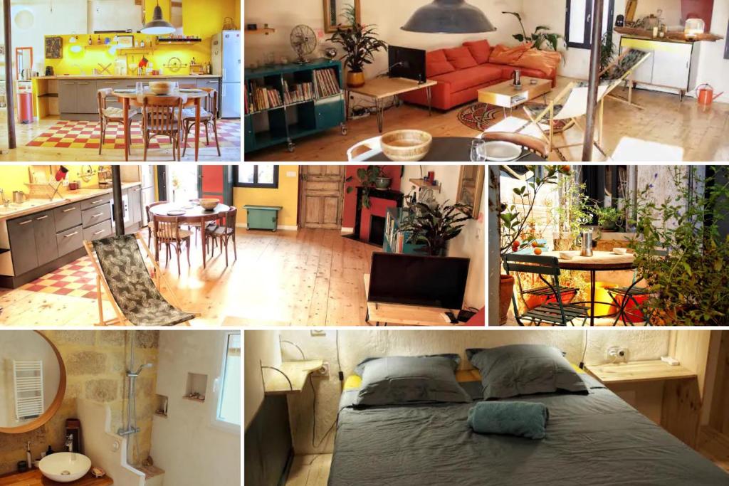 Appartement Loft d'Artiste, centre Montpellier, 4 Pers, WiFi 8 Rue Guillaume Pellicier 34070 Montpellier