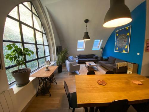 Loft dans ancien couvent à dix minutes de Rouen