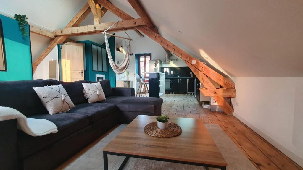 Appartement Loft lumineux et cosy avec grande terrasse 5 Rue sous Montjoie 25120 Maîche