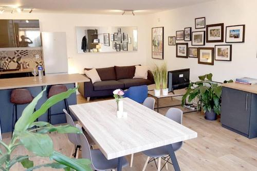 Loft renovation with a private garden