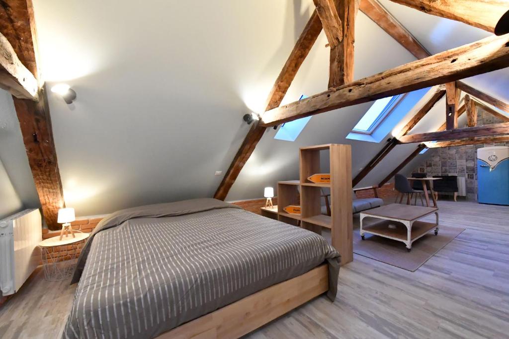 Appartement LOFT SOUS LES COMBLES - LOFT UNDER THE RAFTER 1 Rue de l'Embergue 12000 Rodez