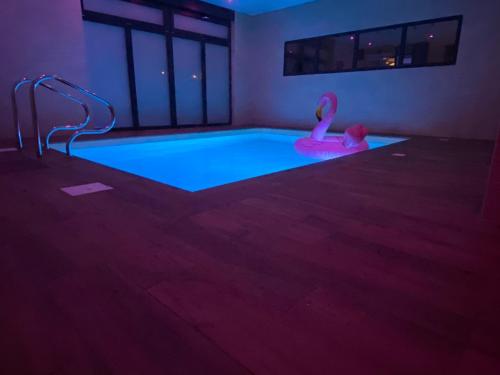 Loft Spa Reims-fr 200m2 privatifs, piscine intérieure chauffée, spa et parking