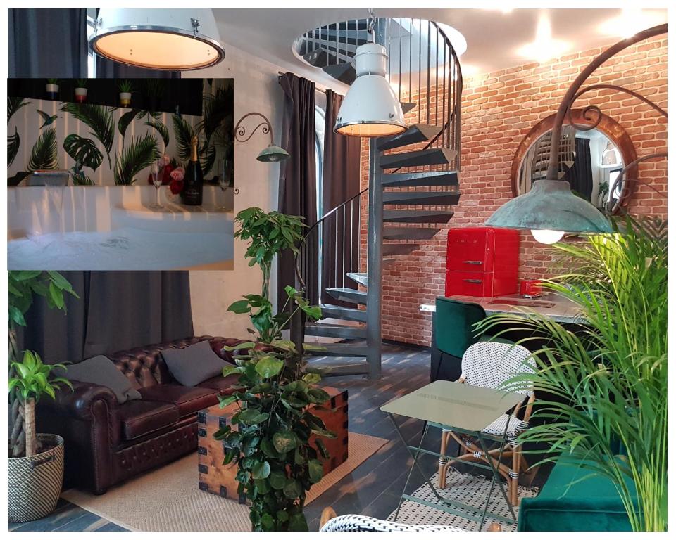 Loft Zen Rouen - Jacuzzi - Centre Historique 14 Rue de Fontenelle, 76000 Rouen