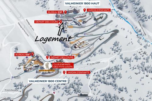 Logement 6/7 personnes à Valmeinier 1900 (SAVOIE)