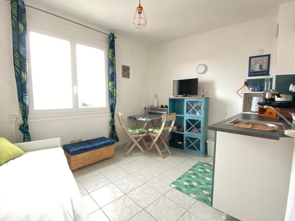 Logement en bord de port