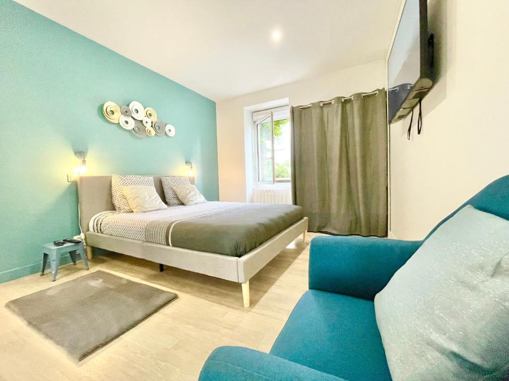 Lorient - L'Escapade - Lit Queen Size - Proche Centre et Gare - Internet Haut Débit Fibre 20 Rue Galabert, 56100 Lorient