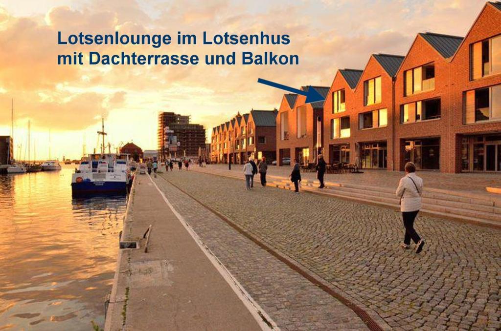 Appartement Lotsenlounge mit Meerblick, Balkon & Parkplatz - ABC238 Alter Hafen 05 Dachgeschoss (2. OG) 23966 Wismar