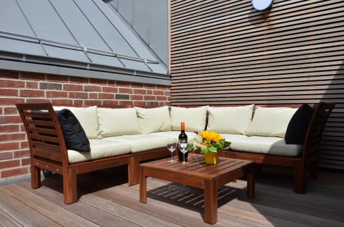 Lotsenlounge mit Meerblick, Balkon & Parkplatz - ABC238