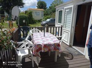 Loue mobil home sur camping avec piscine