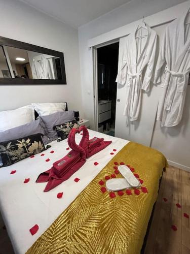 Love Room à Cannes - Appartement 25m2 pour 2 personnes avec un jacuzzi Privé