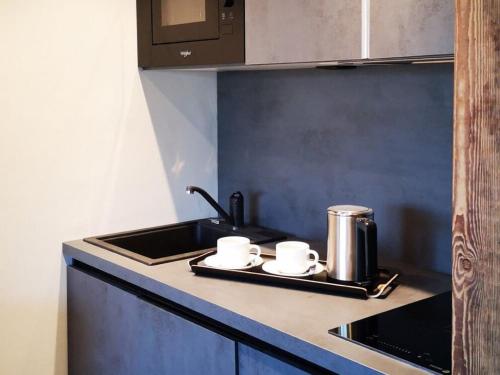 Lovely apartment in Le Mon tier les Bains with shared sauna