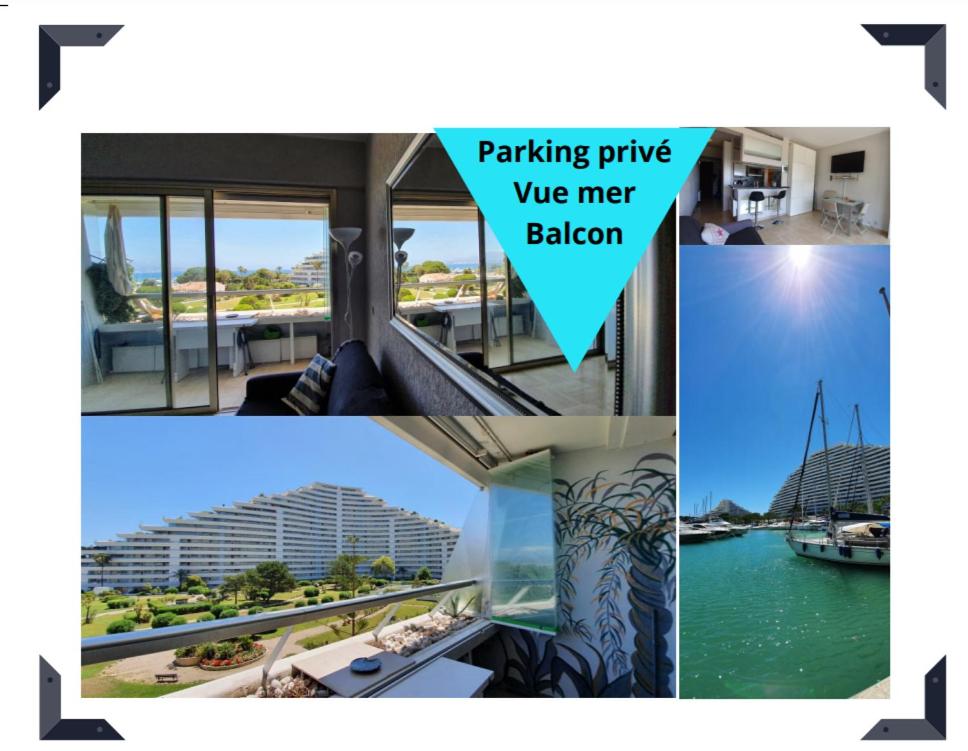 Lovely apartment in Marina Baie des Anges- Baronnet - Sew view, free parking spaces on site, restaurants, beach, supermarket 1001 Avenue de la Batterie, 06270 Villeneuve-Loubet