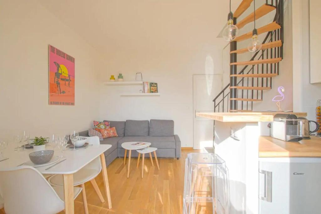 Appartement Lovely duplex with terrace close to the beach of Cabourg Welkeys 20 Avenue Raymond Pointcaré Villa Margareth 14390 Cabourg