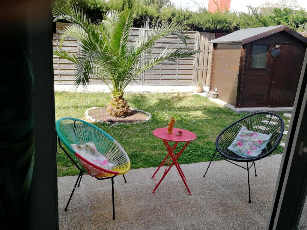 Lovely Studio & Garden - près des plages Cagnes-sur-Mer rez-de-jardin 31 Allée des Jacinthes, 06800 Cagnes-sur-Mer