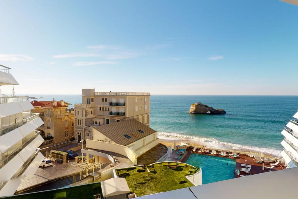 Appartement Lovely studio with wonderful view on the sea - Welkeys 1 rue du Prince Impérial 64200 Biarritz