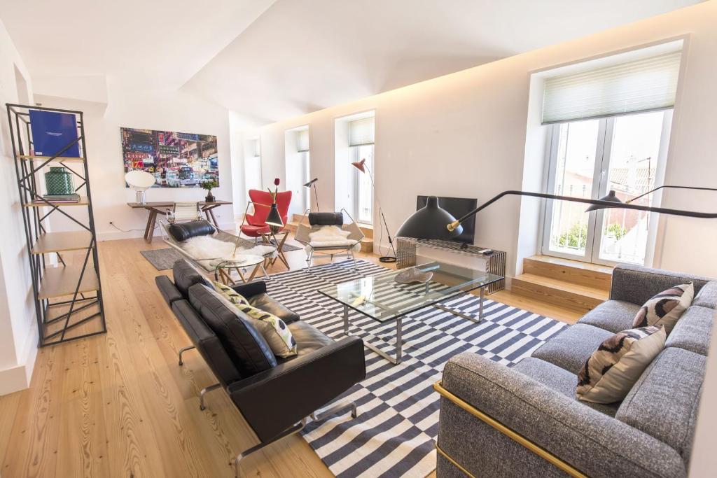 Appartement LovelyStay - Luxury Oasis in Bairro Alto Travessa dos Fiéis de Deus 1200-187 Lisbonne