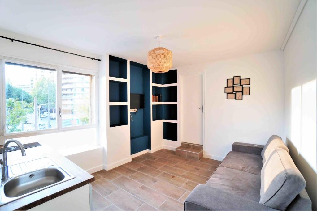 Appartement Lumineux 17m idéal pour couple à Marseille ! 99 Boulevard Sakakini 13005 Marseille