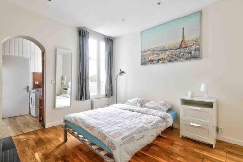Lumineux & calme Studio à ivry sur seine