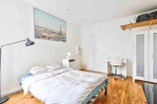 Lumineux & calme Studio à ivry sur seine