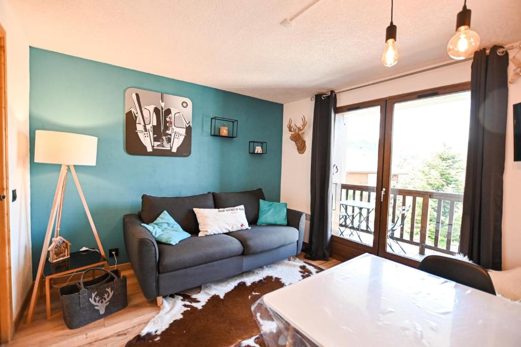 Appartement LUMINEUX STUDIO avec BALCON près des pistes de ski 100 Rue du Berchat 74170 Saint-Gervais-les-Bains