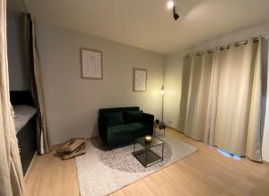 Lumineux T1, terrasse de 15m2 vue mer-Sanguinaires