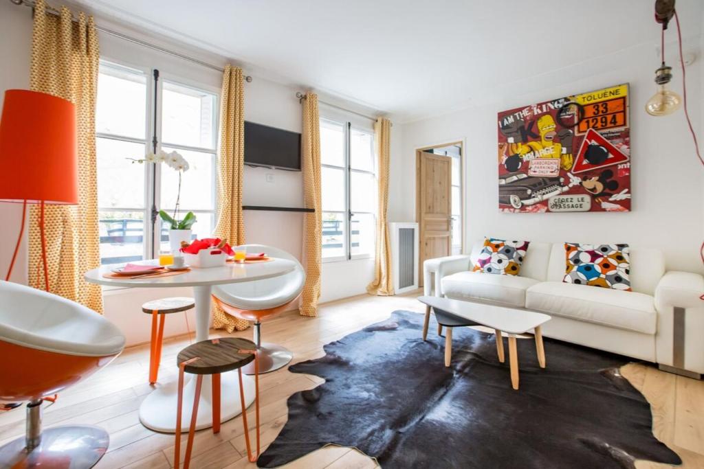 Appartement Luminous 1 Bedroom Apartment à Madeleine  75008 Paris
