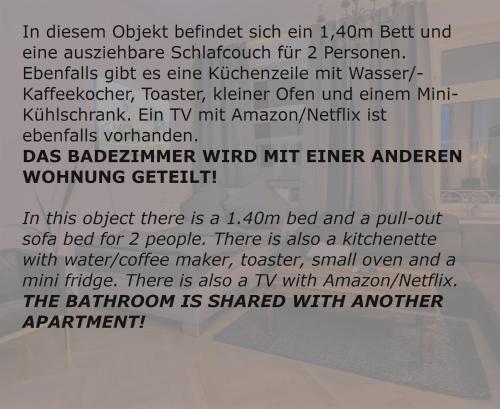 LUX-Appart 3 im Zentrum von Neuss nähe D Messe mit Netflix und Amazon
