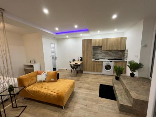 Appartement Luxe Jaune Saint Etienne france